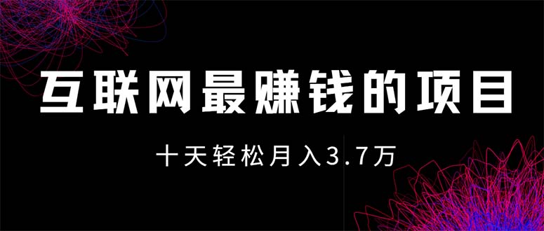 (12396期)互联网最赚钱的项目没有之一,轻松月入7万+,团队最新项目-轻创淘金网